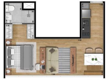 Planta 01 - 1 dorm 31m² - studio · Duplex em Pinheiros São Paulo SP