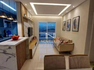 be690897cf0382947858d3dc553c880a2833959a · Apartamento com 2 dormitórios para alugar, 69 m² por R$ 3.936,00/mês - São João - Jacareí/SP