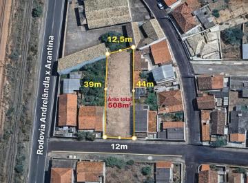 Terreno · 508m² · Terreno plano 508m  à venda, murado com documentação ok em Andrelândia MG