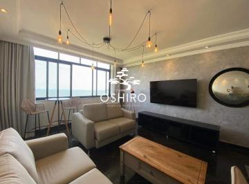 Apartamento · 144m² · 3 Quartos · 1 Vaga · EXCLUSIVO FRENTE MAR PARA LOCAÇÃO| 144m² | GONZAGA, SANTOS