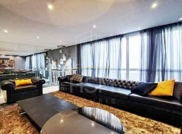 Apartamento · 228m² · 3 Quartos · 4 Vagas ·  Cobertura Duplex de Alto Padrão com 3 Suítes e 4 Vagas no Centro de Santo André - 227m²