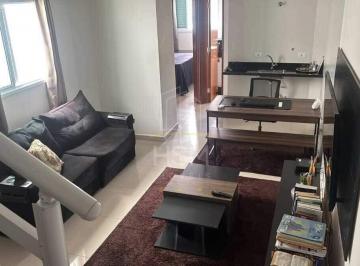 Apartamento · 100m² · 2 Quartos · 1 Vaga · Cobertura Moderna com 2 Dormitórios e Espaço Gourmet na Vila Assunção - 100m² - Santo André/SP