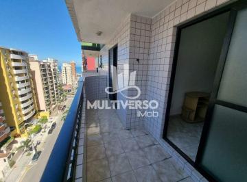 Apartamento · 118m² · 2 Quartos · 1 Vaga · Apartamento Frente ao Mar com 2 Quartos (1 Suíte) em Canto do Forte – Aceita Financiamento