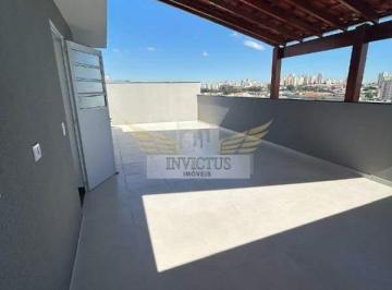 Apartamento · 98m² · 2 Quartos · 1 Vaga · Cobertura sem Condomínio Nova com 2 Dormitórios à Venda, 98m² - Utinga, Santo André/SP.