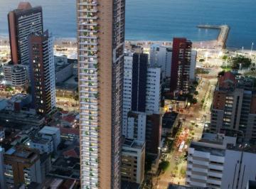 Apartamento de 1 quarto, Fortaleza · Apartamento com 1 quarto, vista-mar, novo, à venda em Meireles.