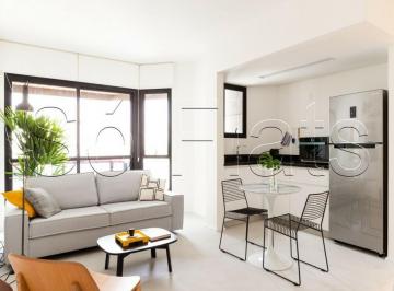 Apartamento · 47m² · 1 Quarto · 1 Vaga · Flat no Saint Denis prox. da Avenida Brigadeiro Faria Lima disponível para locação.