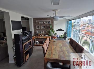 Apartamento · 122m² · 3 Quartos · 3 Vagas · Excelente Apartamento com 122 m² e ampla Varanda Gourmet no Jd. Anália Franco!