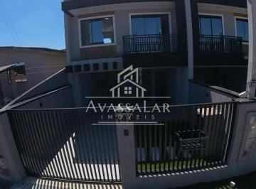 Casa · 112m² · 2 Quartos · 1 Vaga · Sobrado com 3 dormitórios à venda - Nações | Fazenda Rio Grande PR