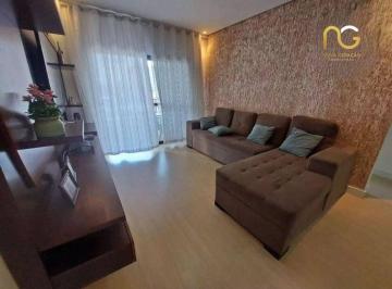 b523a7f8331de688e91177c0c675ce21fc17c3d3 · Apartamento com 2 dormitórios à venda, 62 m² por R$ 535.000,00 - Vila Guilhermina - Praia Grande/SP