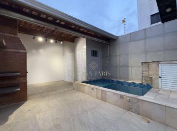 1ffe81890d344f57cecf43cd83d1e315b4dab77a · Casa com PISCINA e 4 dormitórios à venda, 159 m² por R$ 790.000 - Vila Guilhermina - Praia Grande/SP