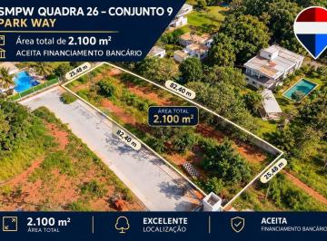 Terreno · 2100m² · 1 Quarto · 1 Vaga · Lote à venda no SMPW Quadra 26 – Conjunto 9 Park Way