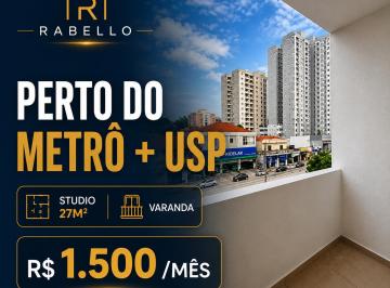 Apartamento de 1 quarto, São Paulo · Studio próximo à USP + metrô | A partir de R$ 1.500