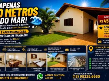 202607281934449168.png · Casa a venda 290m da Praia em Itanhaém | 3 Dorms com Suíte e Lazer
