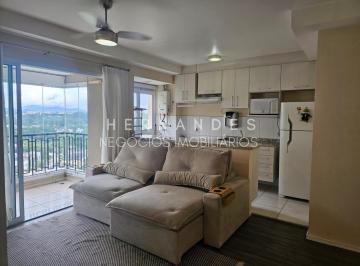 Foto 01 · Aluguel de Apartamento de Luxo em Barueri-SP: 1 quarto, 1 suite, 2 salas, 1 banheiro, garagem e 50m²