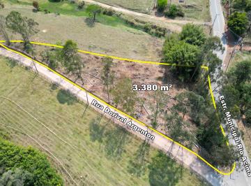 Terreno , Louveira · Terreno de esquina com 3.380 m2 no Monterrey - área rural - Louveira