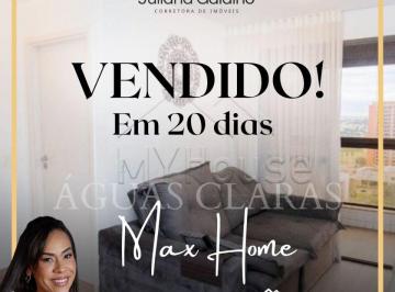 Apartamento de 1 quarto, Águas Claras · MAX HOME - RUA 07 NORTE - 1 QUARTO - 41M² - 1 VAGA - NASCENTE - ANDAR ALTO