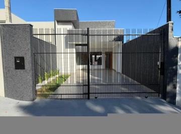 Casa · 78m² · 3 Quartos · Casa à venda em Maringá, Residencial Guaiapó, com 3 quartos, 78 m², aceita veículo na entrada