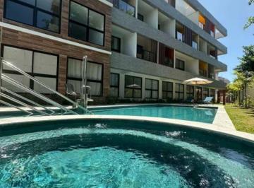Apartamento de 1 quarto, Mata Meridional Pernambucana · Maré Alta Beach - 30 metros do mar - Mobiliado -Vazanda - Lazer completo - Tamandaré