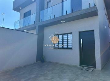 Casa · 150m² · 3 Quartos · 2 Vagas · Sobrado Moderno à Venda no Jardim dos Pinheiros – Atibaia