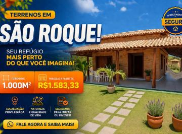 Rural de 4 quartos, São Roque · Terreno em São Roque/SP 1.000m² | Oportunidade com parcelamento