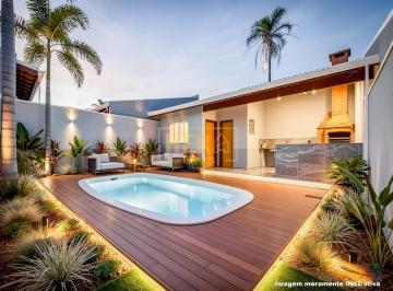 Casa · 100m² · 3 Quartos · 2 Vagas · Casa com Piscina no bairro Jardim Nova Tuiuty em Itupeva/ SP