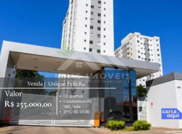 Apartamento · 50m² · 2 Quartos · 1 Vaga · Apartamento à Venda - Condomínio Unique Felicitá R$ 255.000,00