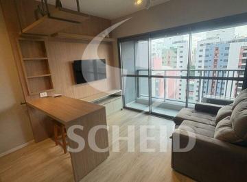 Apartamento · 34m² · 1 Quarto · Apartamento para Locação 1 Suíte - Mobiliado - 34m² - Moema - SP