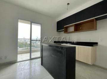 Apartamento · 33m² · 1 Quarto · 1 Vaga · Studio para locação, 1 banheiro, 1 vaga de garagem, sacada, novo, 33m² na Vila Maria Mazzei