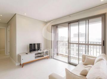 Apartamento · 65m² · 2 Quartos · 1 Vaga · Apartamento para locação em Moema mobiliado - 65m², 2 dormitórios e 1 vaga - Prédio novo