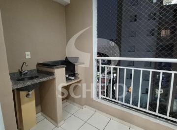 Apartamento · 79m² · 3 Quartos · 2 Vagas · Aluga apartamento condomínio Refúgio Marajoara 78m2, 3 dorms, 1 suíte, 2 vagas, varanda gourmet