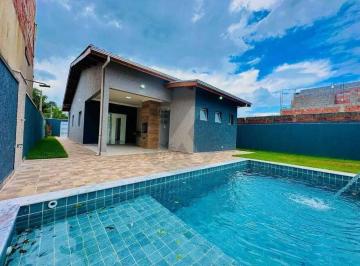Casa · 97m² · 3 Quartos · 2 Vagas · Casa Alto Padrão em Gaivota - Praia, Itanhaém/SP