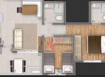 584744f56849f8b6a50f903114fe523db8d086b3 · Apartamento à Venda de 02 Quartos sendo 01 Suíte no Bairro Vila do Golf em Ribeirão Preto com Varand