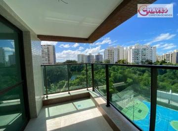 8278ed4eaa88b18a8a7127f64c96622b5f66206a · Apartamento com 4 Suítes, 4 Garagens, à venda, 220 m² - Alphaville I - Salvador/BA