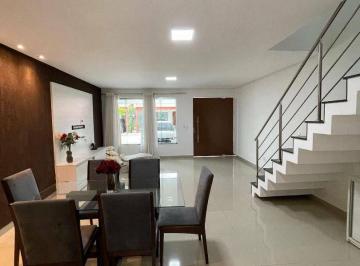 5b65f121ec1ae8a7e92732d31bd6f4e6f568f4e9 · Casa triplex semi-mobilada com 3 suítes à venda, 191 m² por R$ 780.000 - Condomínio Amsterdãm Villag