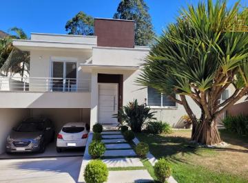 Foto 01 · Casa de luxo em condomínio à venda em Cotia-SP, bairro São Paulo II! 3 quartos, 1 suíte, 3 salas, 4