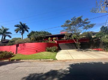 Foto 01 · Casa de Luxo em Condomínio na Vila de São Fernando, Cotia-SP: 5 Quartos, 3 Suítes, 3 Salas, 7 Banhei