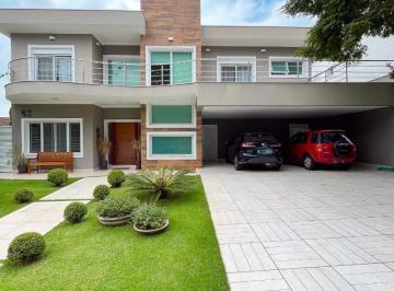 Foto 01 · Venda de Casa em Condomínio de Luxo em Alphaville, Santana de Parnaíba-SP: 4 Quartos, 4 Suítes, 3 Sa