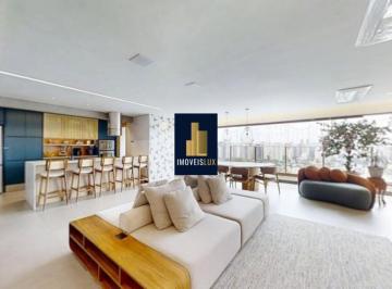 Apartamento · 142m² · 3 Quartos · 2 Vagas · Apartamento de Luxo no Campo Belo: 3 quartos, 3 suítes, 2 salas, 4 banheiros, 2 vagas, 142m² - São P