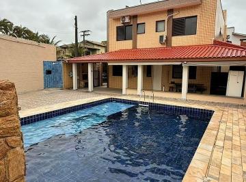 Foto 01 · Casa em condomínio pé na areia à venda em Itanhaém, 7 dormitórios (5 suítes), 345m² | Campos Elíseos