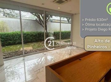 f76680a52f4fc73bca8094a182199a843e7d68ab · Prédio para alugar, 630 m² por R$ 44.970,00/mês - Alto de Pinheiros - São Paulo/SP