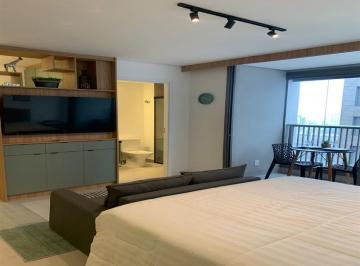 Apartamento · 31m² · 1 Quarto · 1 Vaga · Studio Mobiliado com Sacada Fechada no Coração do Anália Franco