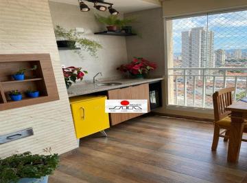 Apartamento · 126m² · 3 Quartos · 2 Vagas · Apartamento Alto Padrão na Mooca – 126m², 3 Suítes e Varanda Gourmet!