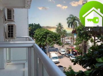 Apartamento · 110m² · 2 Vagas · Apartamento 3 quartos com vista Marr no Boqueirão – Santos/SP