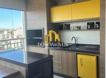 Apartamento · 155m² · 3 Quartos · 3 Vagas · Locação apto 155 m² 3 suítes vista livre mobiliado Domo Life Centro- SBC
