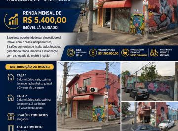 Casa de 5 quartos, São Paulo · SOBRADO PARA RENDA NA FREGUESIA DO Ó – EXCELENTE INVESTIMENTO!