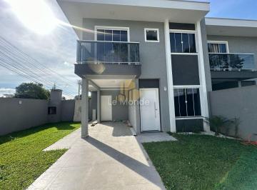 Casa · 80m² · 3 Quartos · 3 Vagas · Sobrado com 3 dormitórios à venda, 80 m² por R$ 63
