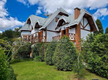 Casa · 640m² · 6 Quartos · 5 Vagas · Casa à Venda | Aldeia Austríaca | Campos do Jordão | Piscina Coberta
