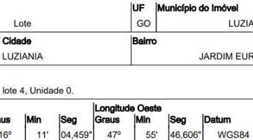 Photo_0 ·
Oportunidade Única em LUZIANIA - GO | Tipo: Terreno | Negociação: Venda Direta Onli
