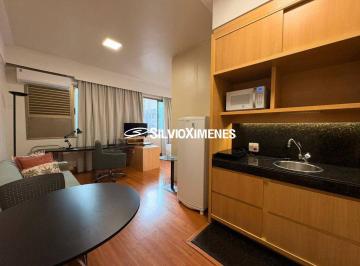 Apartamento · 40m² · 1 Quarto · 1 Vaga · Residencial › Flat/Loft/Estúdio no Lourdes com 40,00 (M²), 1 quarto e 1 vaga para Aluguel