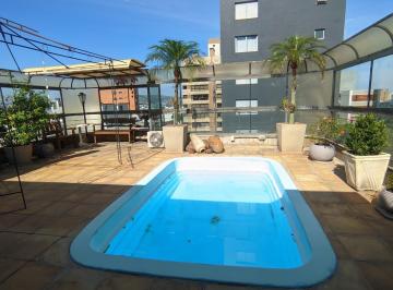 Apartamento · 255m² · 3 Quartos · 2 Vagas · Cobertura com piscina 3 dorm, 2 vagas individuas, no bairro Petrópolis